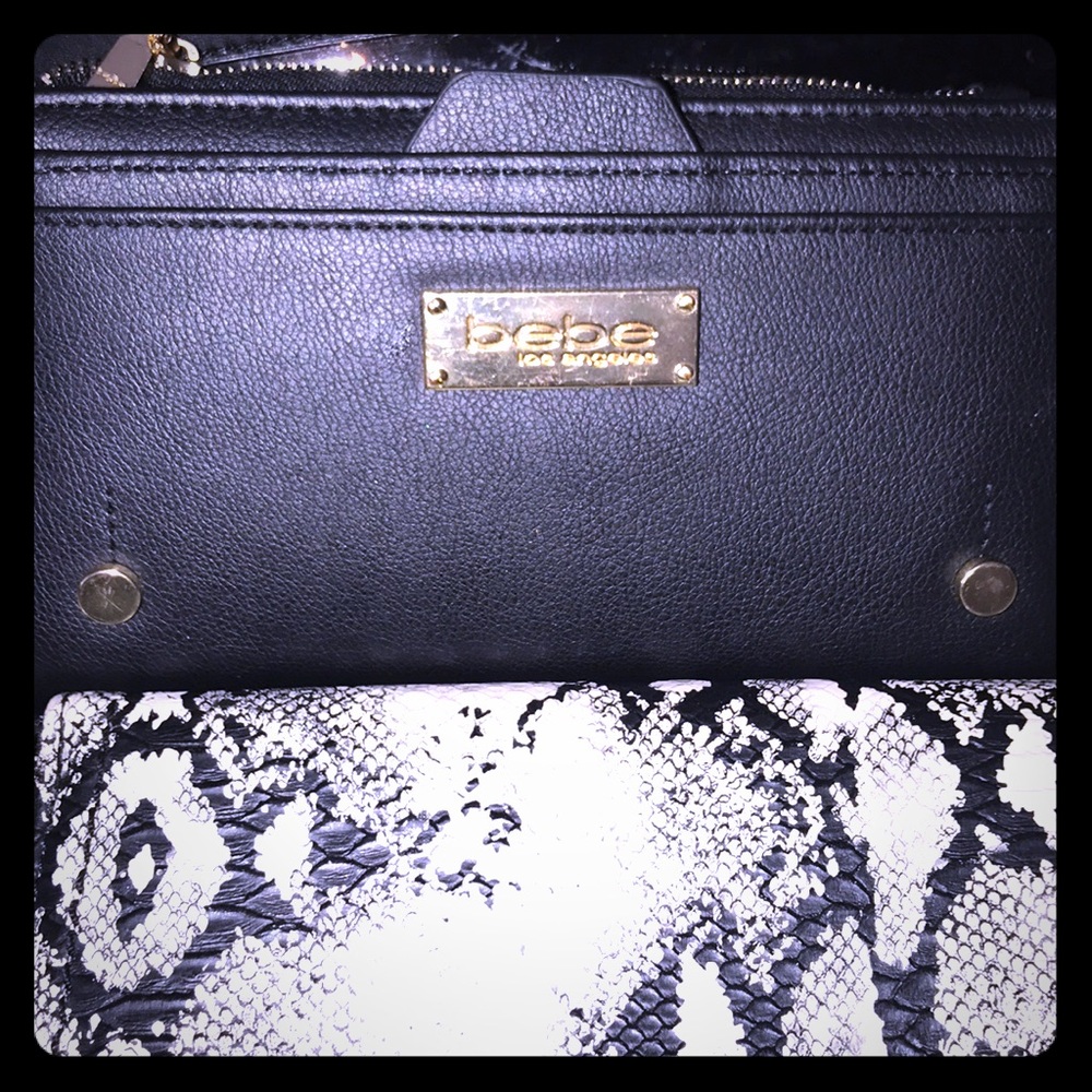 Bebe Black Wallet